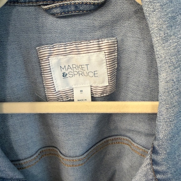 Market and Spruce Denim Jacket - Picture 3 of 3
